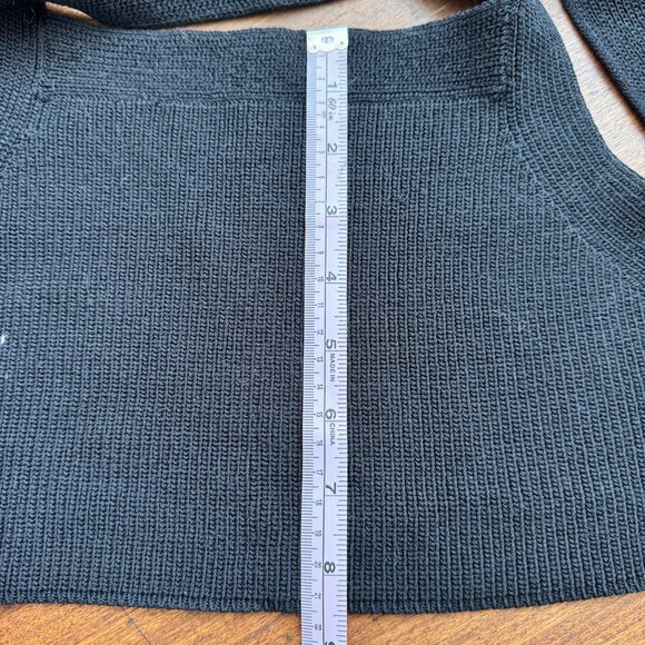 ✨ Wilfred / Aritzia | Open tie back Knit Crop tank top | Size S ✨ - Picture 9 of 9